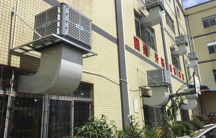 水簾降溫解決方案